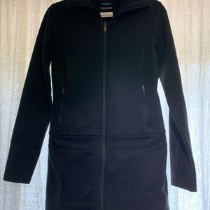 Columbia Sportswear Long Black Jacket with Pockets